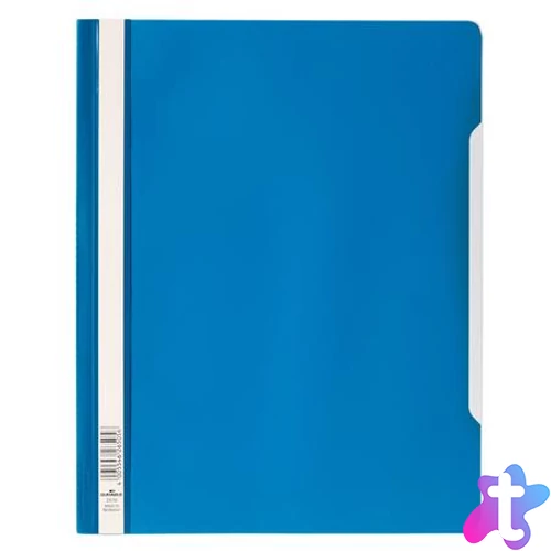 Gyorsfűző, PP, A4+, DURABLE, kék