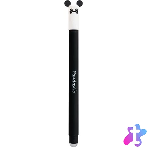 Rollertoll, 0,7 mm, törölhető, EBERHARD FABER "Panda", kék