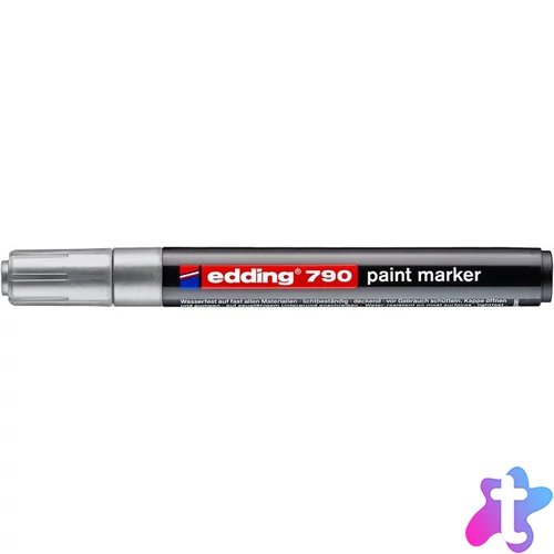 Lakkmarker, 2-3 mm, EDDING "790", ezüst