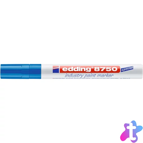 Lakkmarker, 2-4 mm, EDDING, "8750", kék