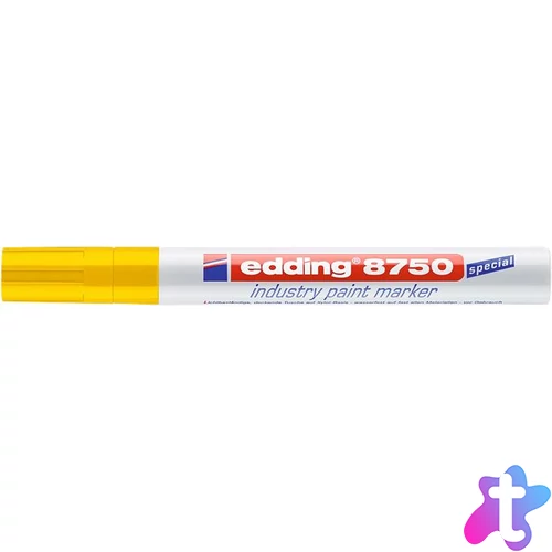 Lakkmarker, 2-4 mm, EDDING, "8750", sárga