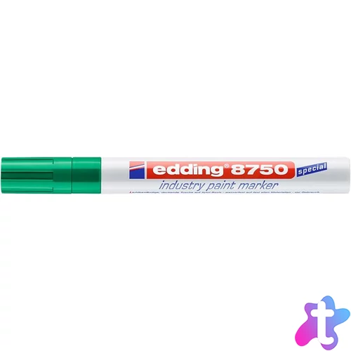 Lakkmarker, 2-4 mm, EDDING, "8750", zöld