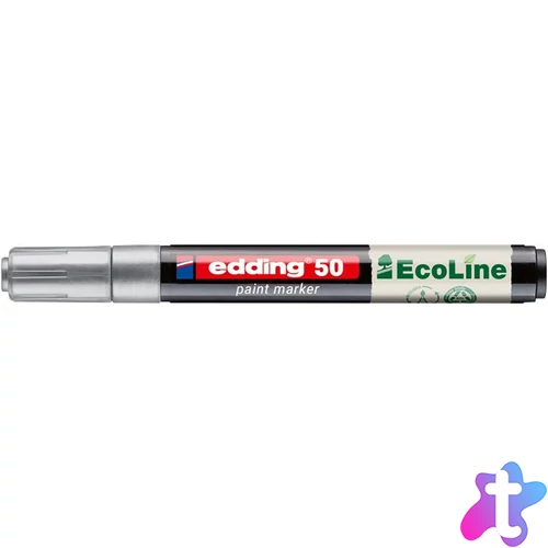 Lakkmarker, 2-3 mm, EDDING "50", ezüst