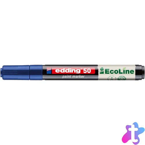 Lakkmarker, 2-3 mm, EDDING "50", kék