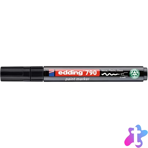 Lakkmarker, 2-3 mm, PCR, EDDING "790", fekete