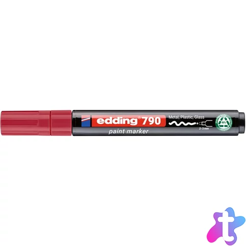 Lakkmarker, 2-3 mm, PCR, EDDING "790", rózsaszín