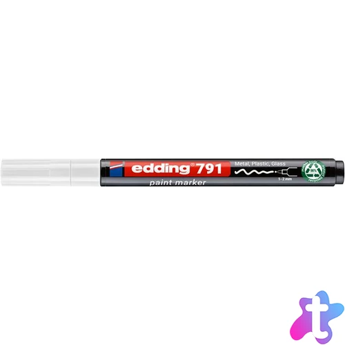 Lakkmarker, 1-2 mm, PCR, EDDING "791", fehér