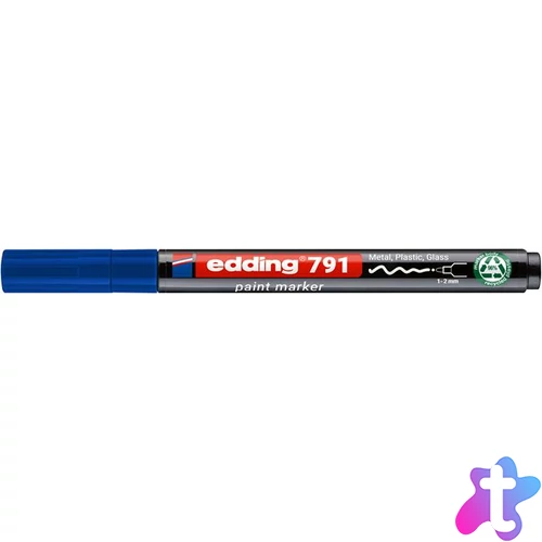 Lakkmarker, 1-2 mm, PCR, EDDING "791", kék