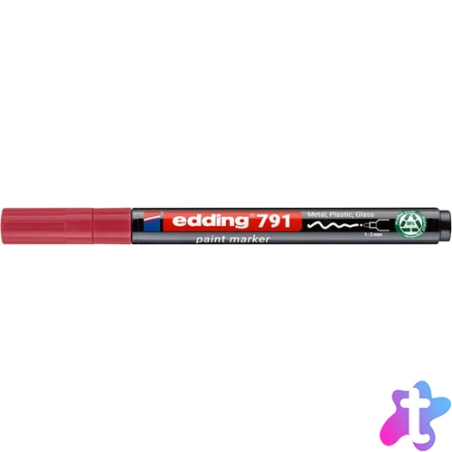 Lakkmarker, 1-2 mm, PCR, EDDING "791", rózsaszín
