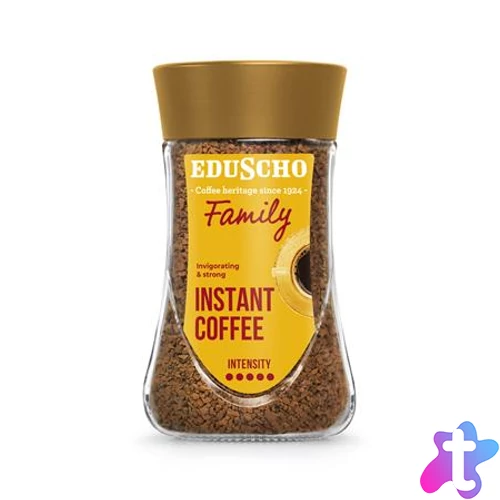 Instant kávé, 200 g, üveges, EDUSCHO "Family"