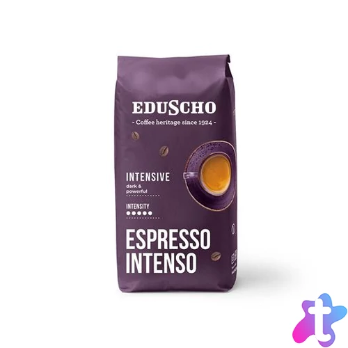 Kávé, pörkölt, szemes, 1000 g, EDUSCHO "Espresso Intensive"