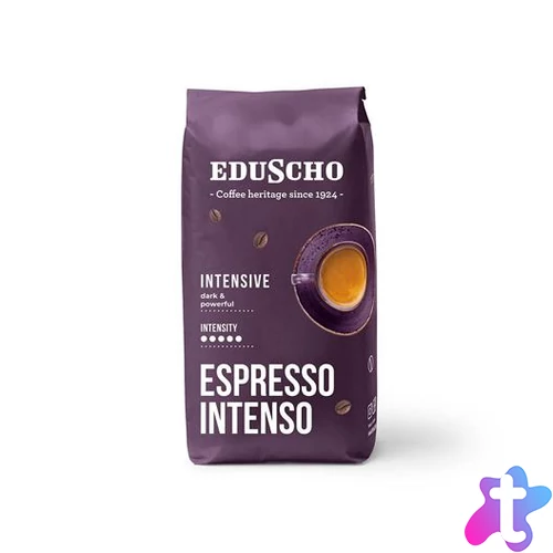 Kávé, pörkölt, szemes, 500 g, EDUSCHO "Espresso Intensive"