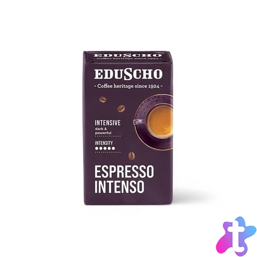 Kávé, pörkölt, őrölt, 250 g, EDUSCHO "Espresso Intensive"