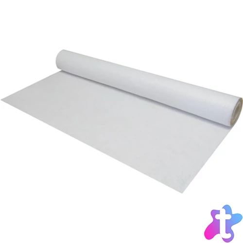 Filc anyag, puha, tekercses, fehér