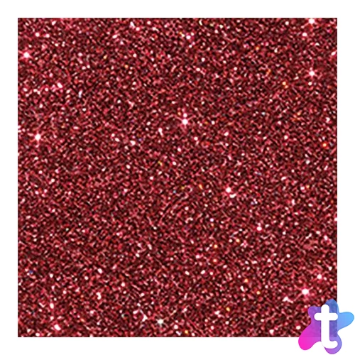 Glitterkarton, A4, 220 g, piros