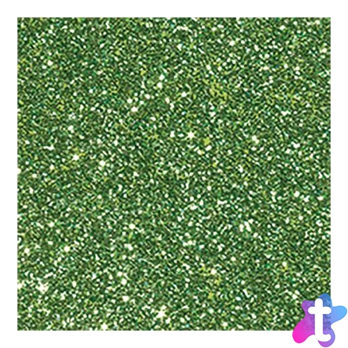 Glitterkarton, A4, 220 g, világoszöld