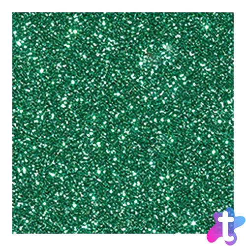 Glitterkarton, A4, 220 g, zöld