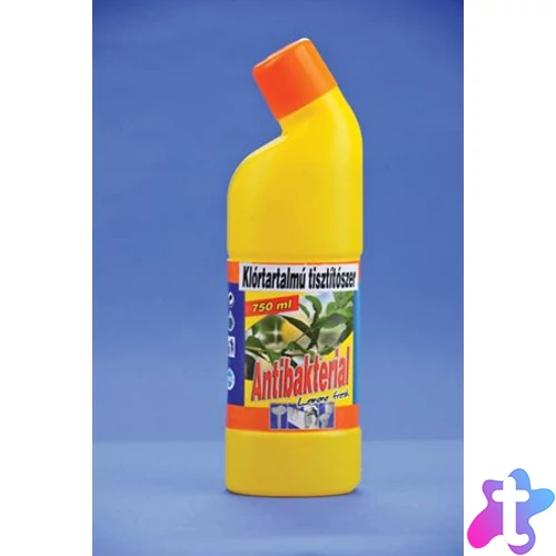 Antibakteriális gél, 0,75 l, lemon fresh
