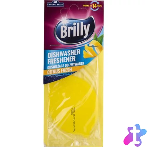 Mosogatógép illatosító, "Brilly", citrom
