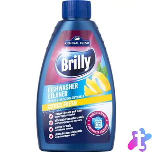 Mosogatógép tisztító, 250 ml, "Brilly", citrus fresh