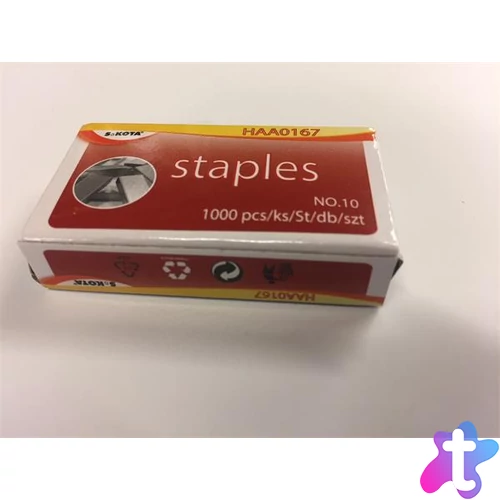 Tűzőkapocs, No. 10