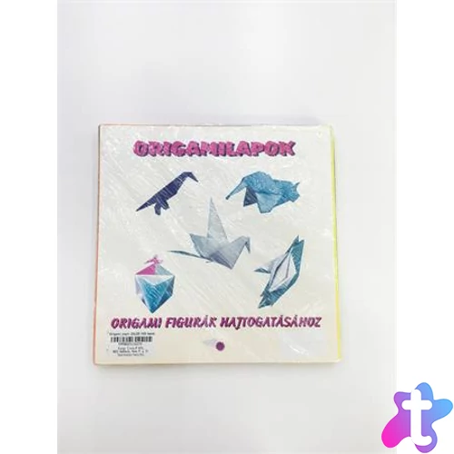 Origami papír, 20x20 cm, 100 lap