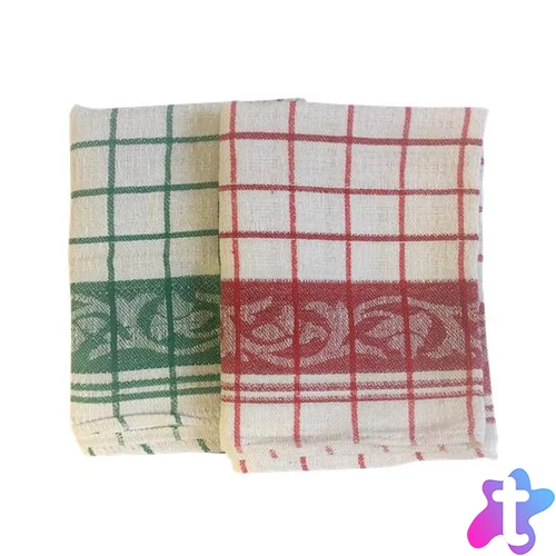 Konyhai törlőkendő, sűrűn szőtt, textil, 45x65cm, "GastroLine"