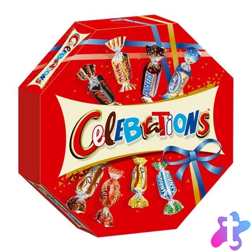 Desszert, ünnepi dobozban, 196 g, "Celebrations"