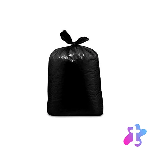 Szemeteszsák, 120 l, 25 db, fekete