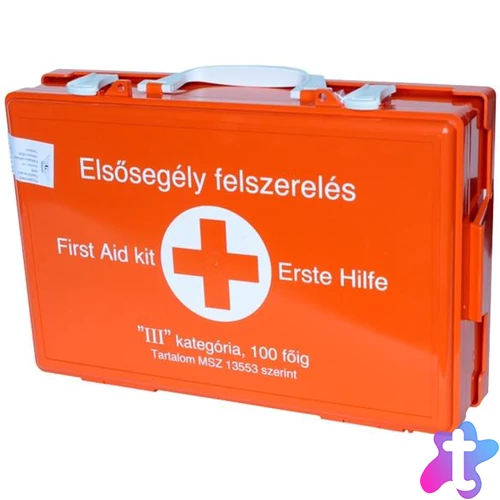 Elsősegély felszerelés "III" 100 főig