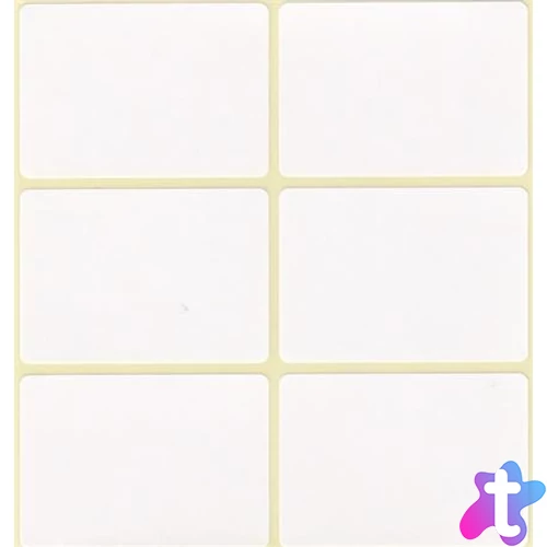 Etikett, 35x50 mm, 60 etikett/csomag