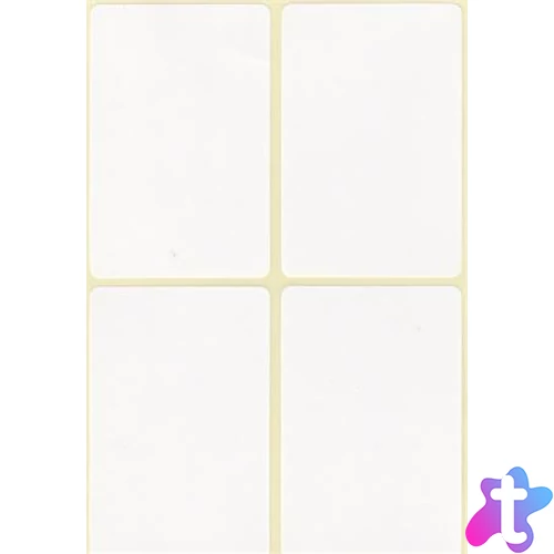 Etikett, 45x70 mm, 60 etikett/csomag