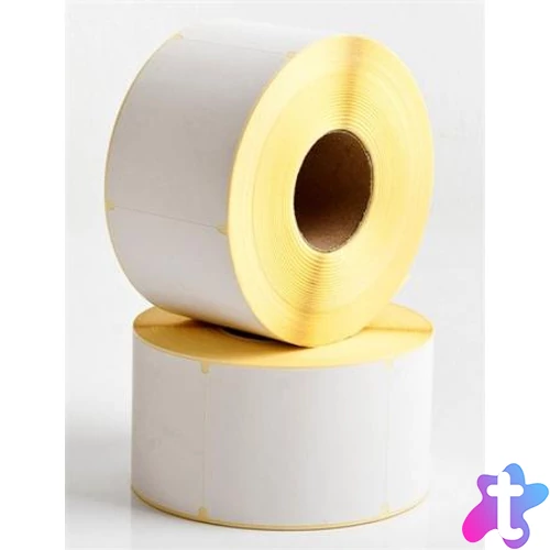 Etikett, thermo, 43x55 mm, 1240 etikett/tekercs, fehér