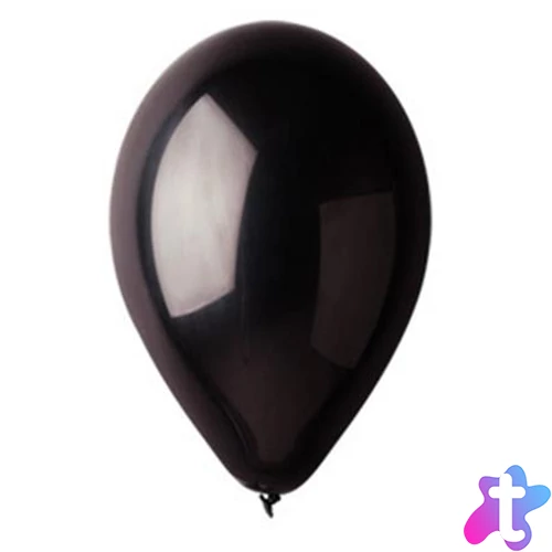 Léggömb, 26 cm, fekete