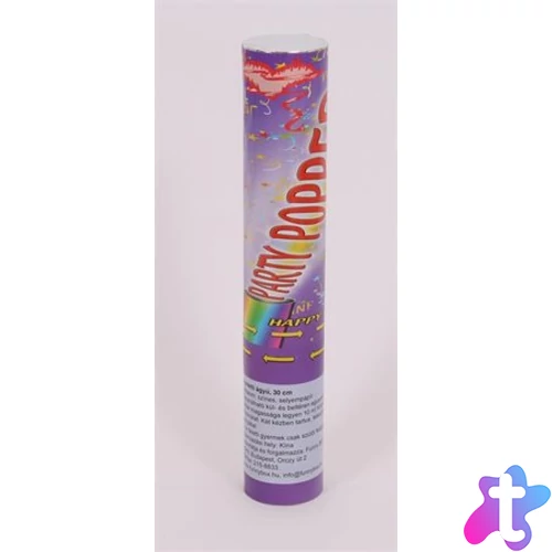 Konfetti ágyú, 30 cm