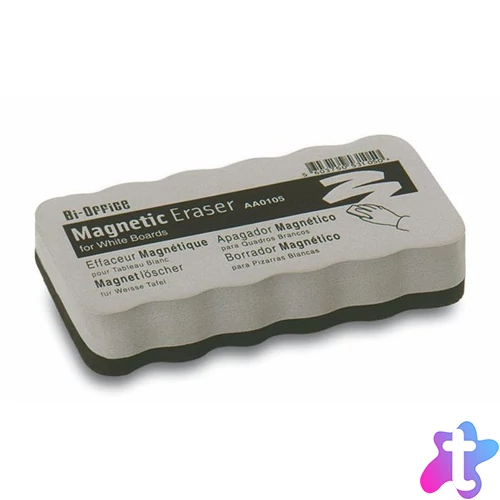 Könnyű, mágneses táblatörlő, 10,5 x 5,5 x 2,3 cm