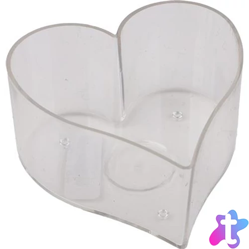 Öntőforma, teamécses, szív