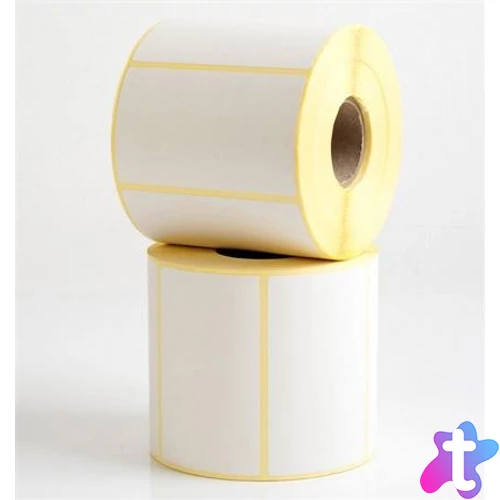 Etikett, vellum, 60×100 mm, 1 000 db/tekercs