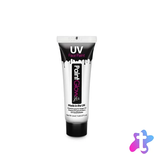 Arc- testfesték, UV fényben fluoreszkáló, 12 ml, neon fehér