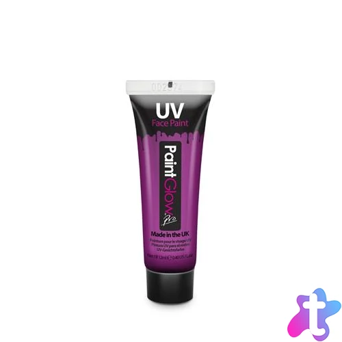 Arc- testfesték, UV fényben fluoreszkáló, 12 ml, neon lila