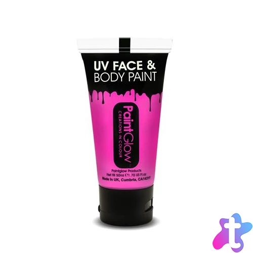 Arc- testfesték, UV fényben fluoreszkáló, 50 ml, neon rózsaszín