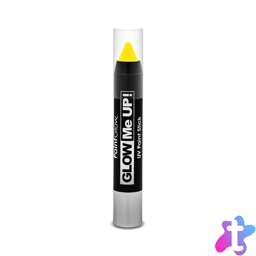 Arc- testfestő ceruza, UV fényben fluoreszkáló, neon sárga