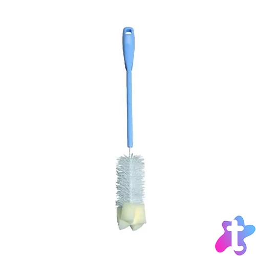 Üvegmosó kefe, szivacsos vég