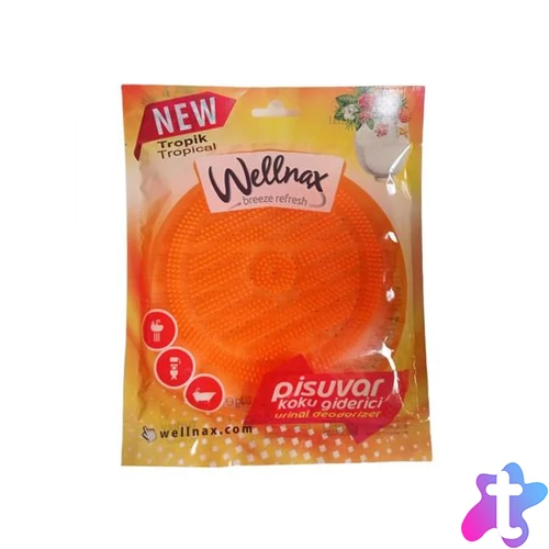 Piszoár illatosító rács, 50 g, "Wellnax", trópusi