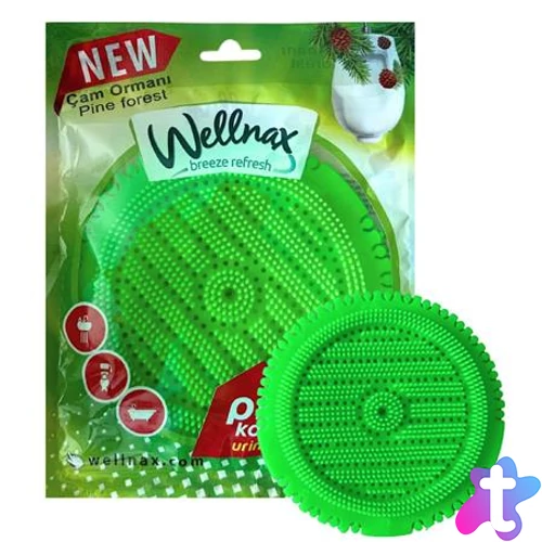 Piszoár illatosító rács, 50 g, "Wellnax", fenyő