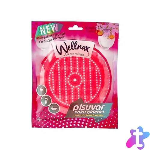 Piszoár illatosító rács, 50 g, "Wellnax", narancsvirág