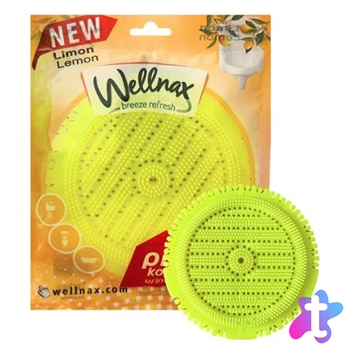 Piszoár illatosító rács, 50 g, "Wellnax", citrom