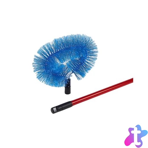 Pókhálózó kefe, ovális, teleszkópos nyéllel