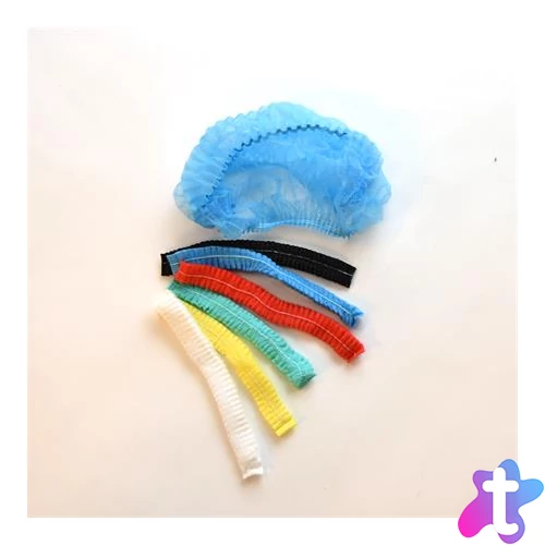 Egészségügyi hajháló, harmonika forma, fehér