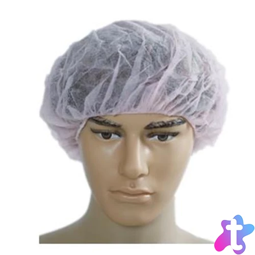 Egészségügyi körsapka, 21" méret, fehér